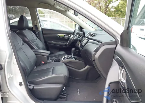 2014 Nissan Rogue Sl из США, поврежденный, VIN 5N1AT2MV2EC782753